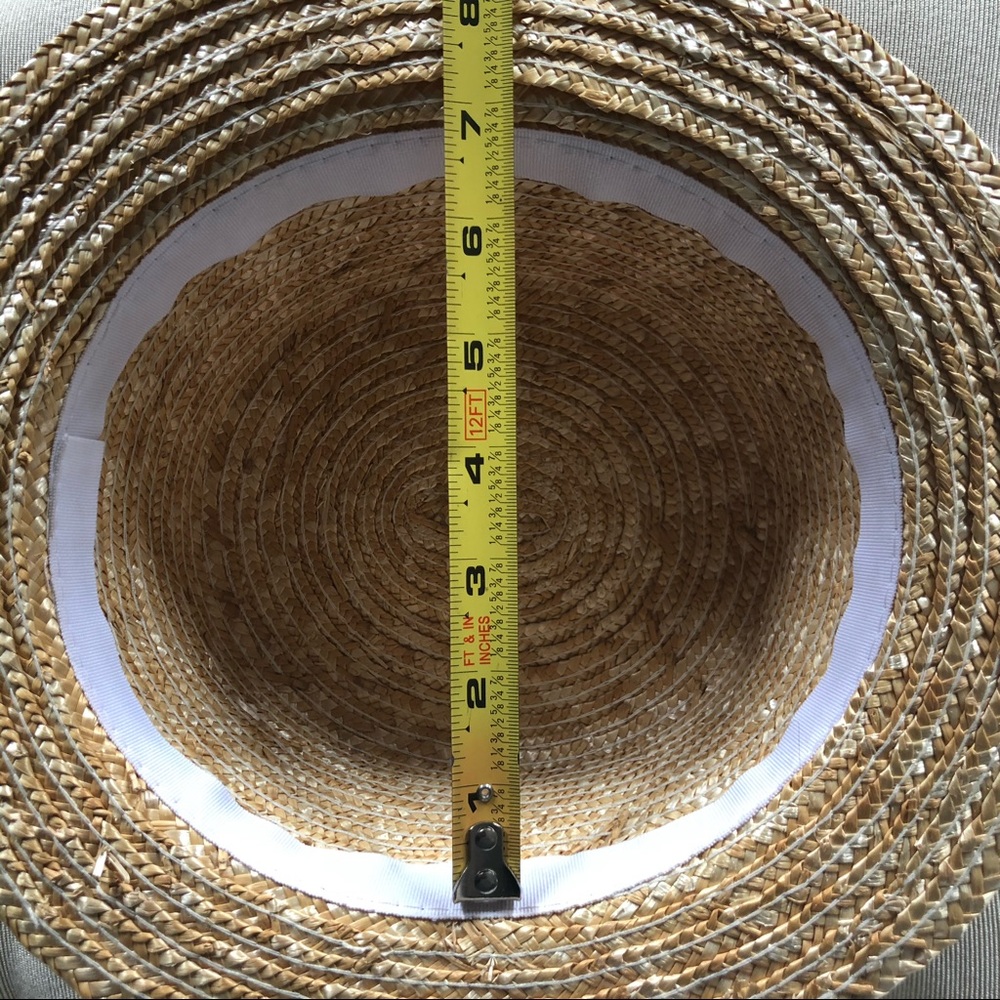 Beautiful Straw Hat NWOT. - Picture 3 of 6